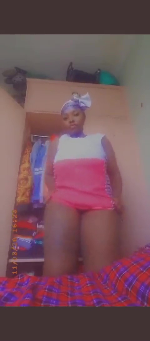 BBW Zetech University Student Stripping Naked Video