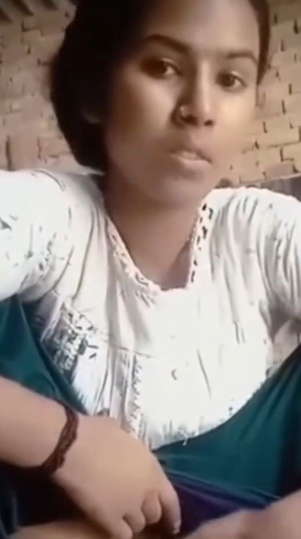 Horny somali girl masturbating while home alone